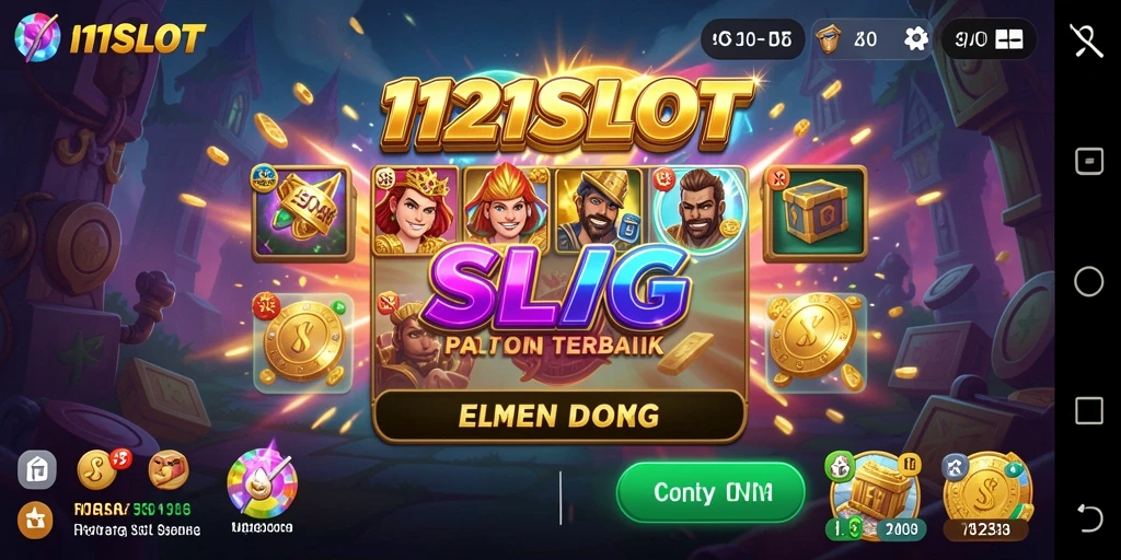 Gameplay interaktif yang menantang dan menggembirakan di 1121SLOT.