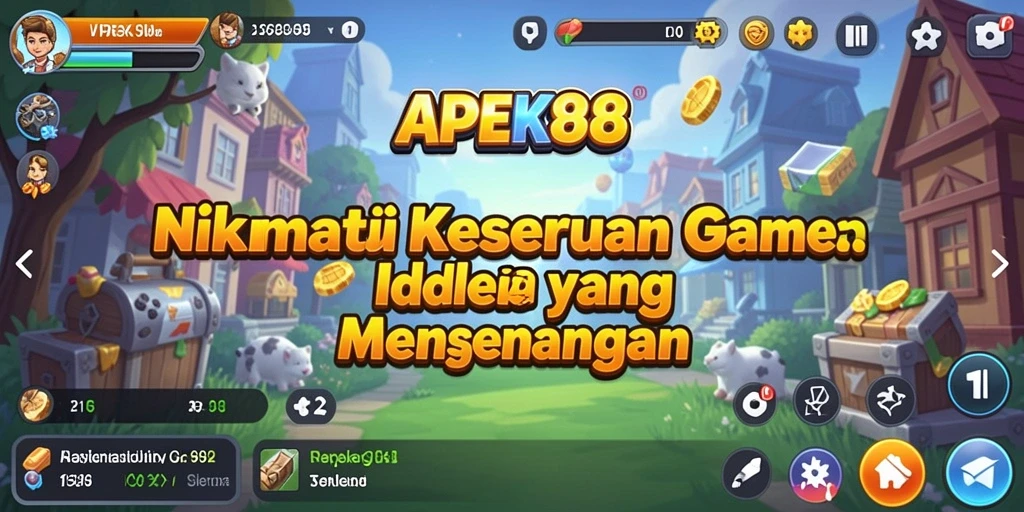 Tampilan gameplay APEK88 yang menawan dan interaktif.