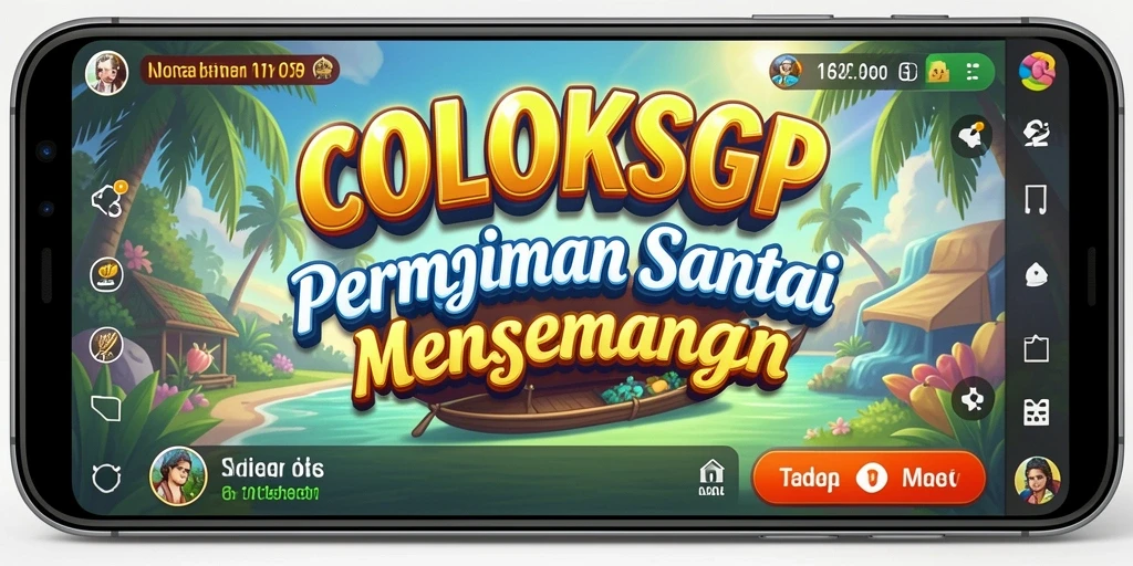 Gambaran permainan COLOKSGP dengan gameplay santai yang menyenangkan.