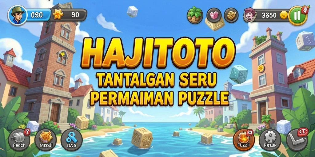 Gameplay seru HAJITOTO dengan berbagai tantangan Puzzle.