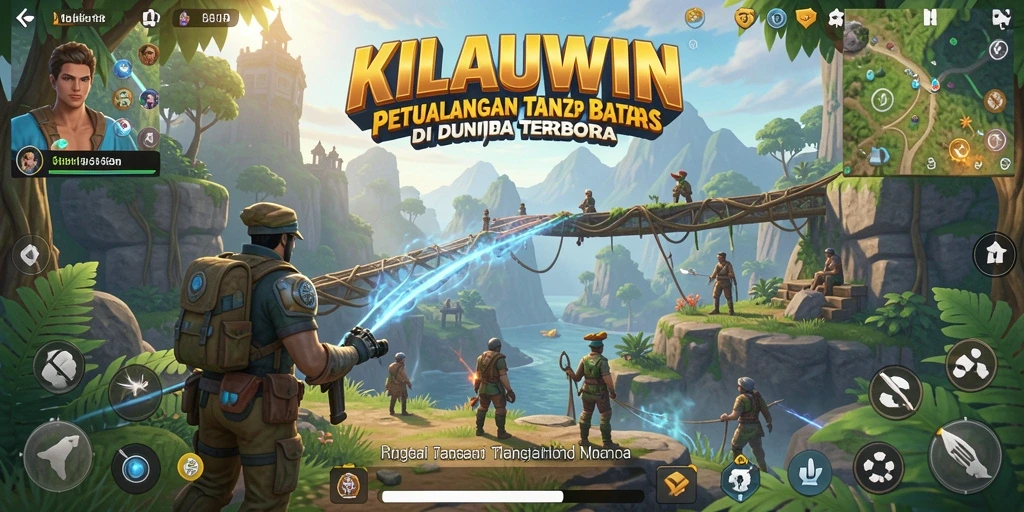 Tampilan gameplay seru di dunia terbuka KILAUWIN.