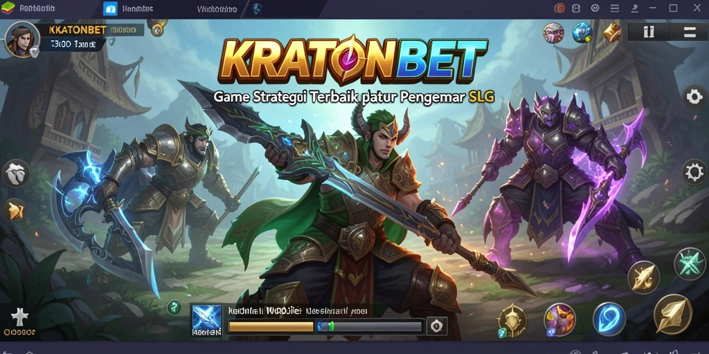 Tampilan gameplay KRATONBET yang menegangkan dan strategis.