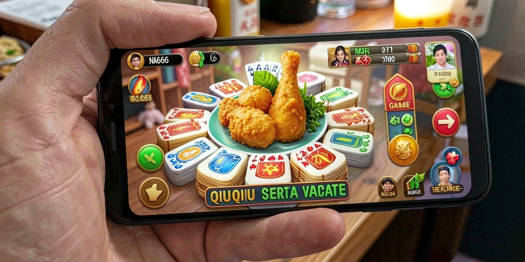 Screenshot gameplay QiuQiu NK666 dengan tampilan yang menarik.