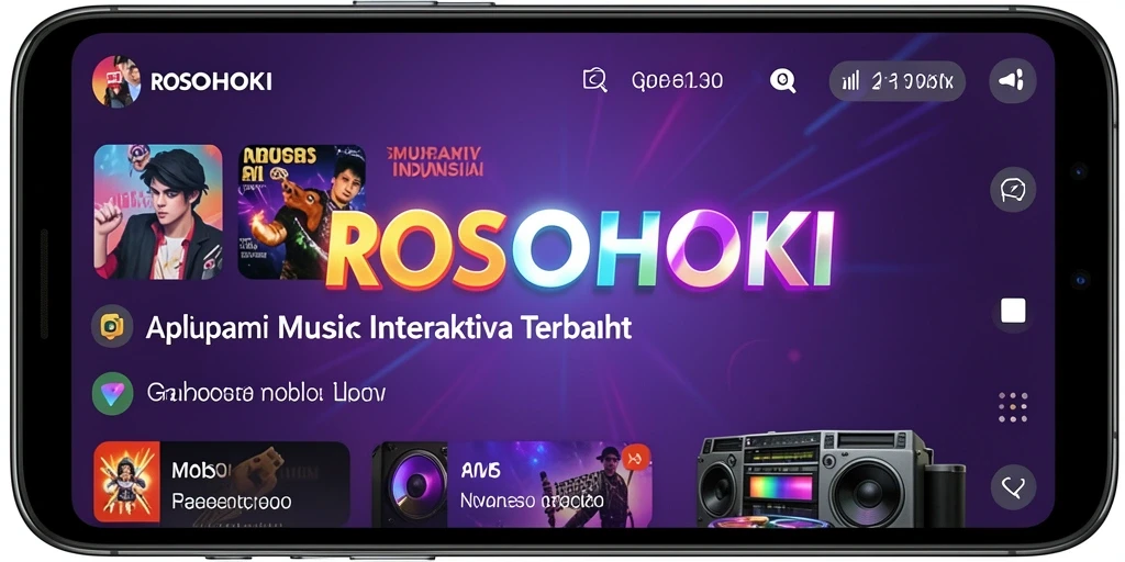 Screenshot gameplay <strong>ROSOHOKI</strong> yang menampilkan momen seru bermain musik.