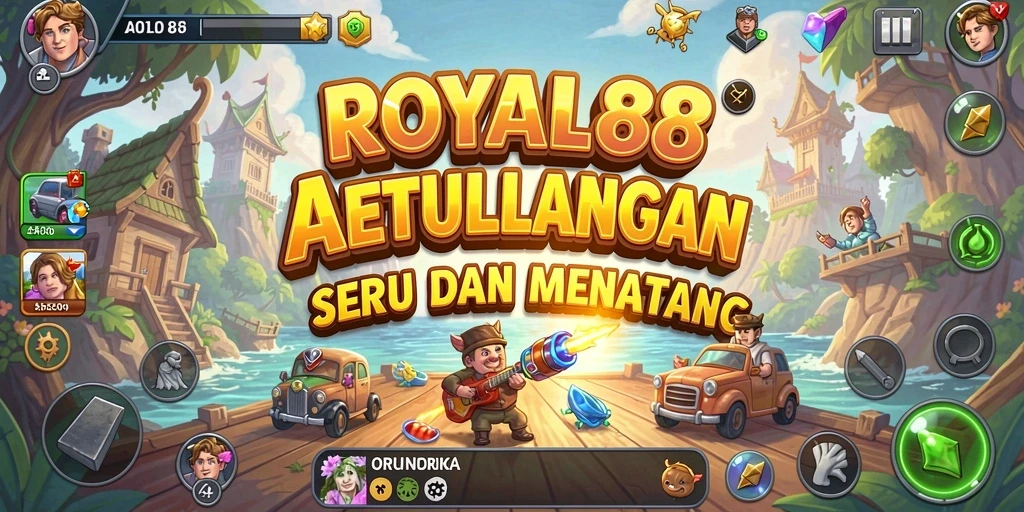 Tampilan gameplay <strong>ROYAL88</strong> yang memukau dan penuh aksi.