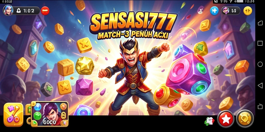 Tampilan gameplay SENSASI777 yang menarik dan menantang.