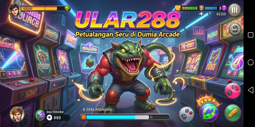 Tampilan gameplay seru ULAR288 saat pemain beraksi di dunia Arcade.