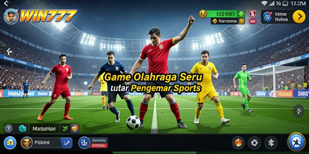 Gameplay seru dan menegangkan dari WIN777 di arena olahraga.